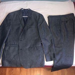 Macy’s Brand Two-Piece Navy Blue Suit